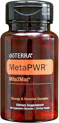 DoTerra - doTERRA MetaPWR Mito2Max – Suplemento Energético em Cápsulas 60 un