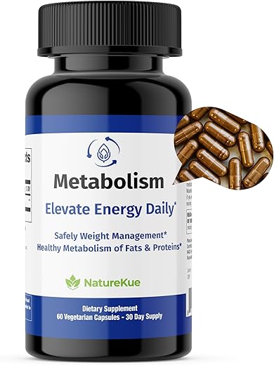 NatureKue - Gerenciamento de Peso Natural | Metabolismo Saudável | Marca: Metabolismo+ | 60 cápsulas