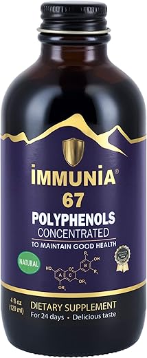 67 polifenóis. Concentrado de Sabugueiro com Mirtilo Silvestre. Suplemento Antioxidante. Concentrado de 67 polifenóis (Antocianinas, Quercetinas, Resveratrols, etc.) 24g - Immunia