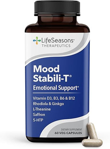 Mood Stabili-T – Suporte Emocional – Estabiliza – 60 cápsulas - LifeSeasons