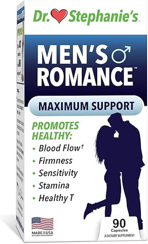 Pharmaganics - Dr. Stephanie’s Romance Masculino – Energia: Aumente sua vitalidade com o poder de Dr. Stephanie