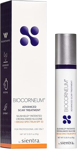 BIOCORNEUM - BioCorneum Gel de Silicone para Cicatrizes com FPS 30 – 10g por Sientra