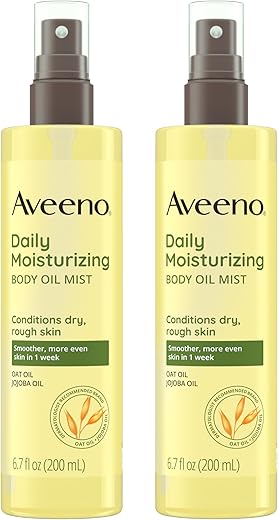 Óleo Corporal Hidratante Diário em Spray com Aveia – 200ml - Aveeno