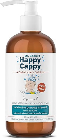 Shampoo Medicado Dr. Eddie para Crianças, Trata Caspa – 200ml - Happy Cappy