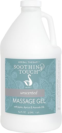 Gel de Massagem Soothing Touch, Sem Fragrância, 64 Onças (1.892 ml)
