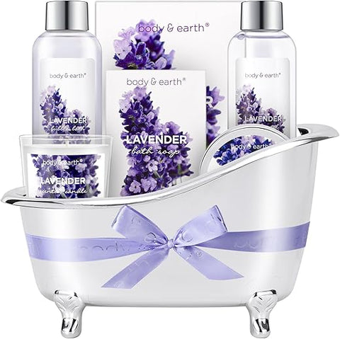 BODY & EARTH - Conjunto Presente para Mulheres Corpo  – 200ml + 100g