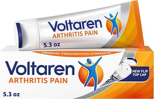 VOLTAREN - Voltaren Gel para Alívio Poderoso da Dor da Artrite – Nova Tampa de Abertura Fácil – 150 g