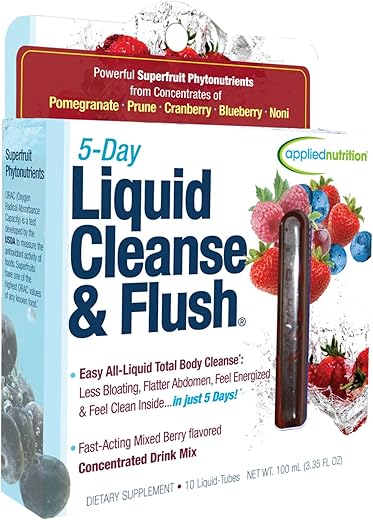 5-Day Liquid Cleanse – Limpeza Líquida de 5 Dias com Nutrição Aplicada - Applied Nutrition