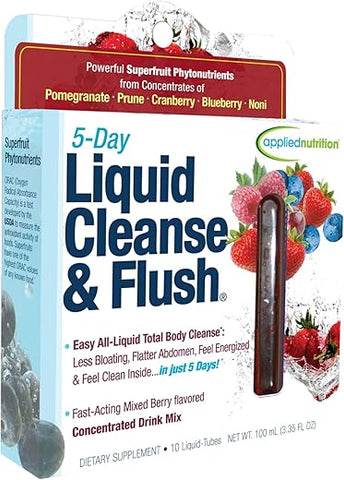 5-Day Liquid Cleanse – Limpeza Líquida de 5 Dias com Nutrição Aplicada - Applied Nutrition