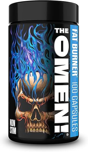 The Omen! Queimador de Gordura Termogênico sem Estimulantes – Suplemento Dietético Livre de Cafeína para Homens - JNX SPORTS