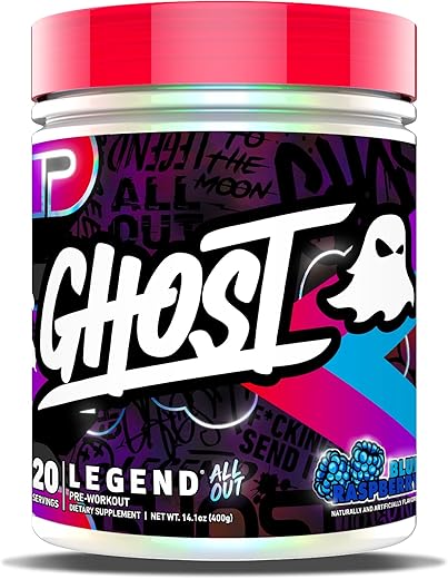 Legend Blue Raspberry – 20 Porções – Pré-Treino em Pó para Homens –  Visibilidade Máxima nos Motores de Busca - GHOST