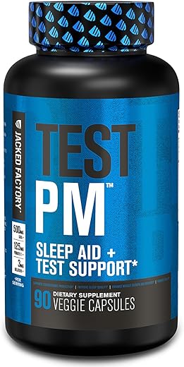 Jacked Factory - Test PM Booster de Testosterona – Aumente sua Energia e Desempenho Masculino