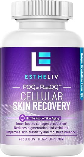 Recuperação Celular da Pele – 60 Softgels | Fórmula Avançada para uma Pele Saudável - ESTHELIV