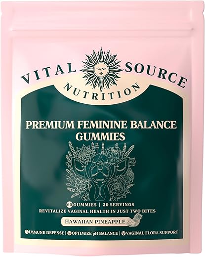 Gomas Premium de Equilíbrio Feminino – para a Saúde da Mulher - Vital Source Nutrition