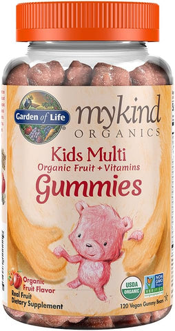 Multivitamínico Feminino 240 Cápsulas + Gomas de Frutas para Crianças 120 Unidades - Garden of Life
