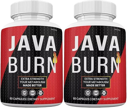 Generic - Java Burn Fórmula Poderosa, Agora em Cápsulas, Força Máxima 120 Cápsulas (Pacote com 2)