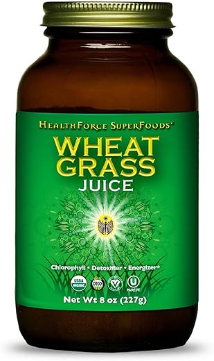 HEALTHFORCE SUPERFOODS - HealthForce SuperFoods – Suco de Grama de Trigo em Pó 227g