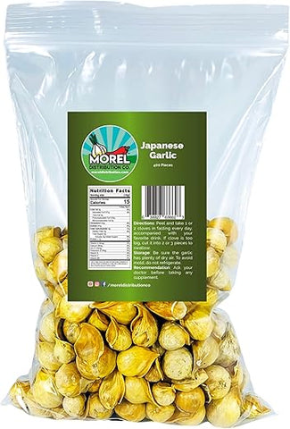 Morel Distribution Company - Ajo Japonês 100% Natural – Escolha sua quantidade: 30g, 60g, 130g, 150g, 250g, 400g