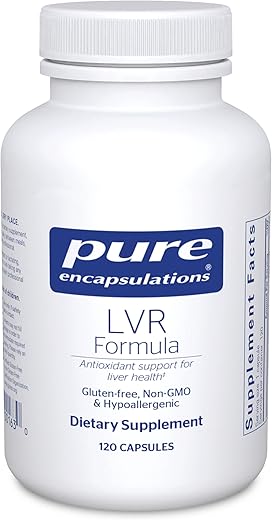 LVR Formula | Suporte Antioxidante para a Saúde das Células do Fígado | 120 Cápsulas - Pure Encapsulations