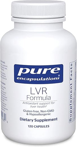 LVR Formula | Suporte Antioxidante para a Saúde das Células do Fígado | 120 Cápsulas - Pure Encapsulations