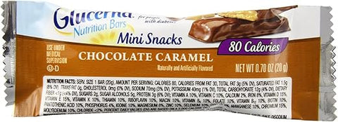 Mini Choc Carm 6 Unidades – Chocolate Cremoso – Marca Glucerna - Glucerna