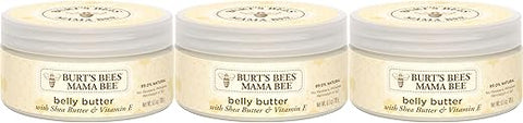 Burt's Bees - Burt’s Bees Mama Bee Belly Butter – Loção sem fragrância, 6,5 onças (184g)