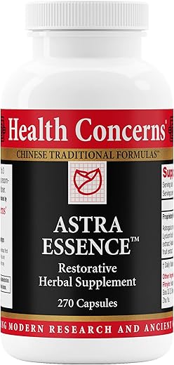 Health Concerns - Astra Essence – Suplemento Tonificante Herbal de Apoio à Saúde – 270 Cápsulas