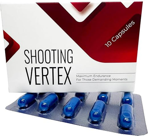 Shooting Vertex - Nutrição com Extratos Naturais para Energia e Vitalidade – Oferta de Introdução (10 Pacotes)