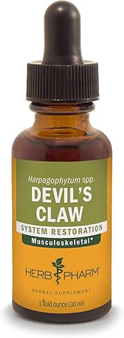 Extrato Líquido de Garra do Diabo para Suporte ao Sistema Musculoesquelético – 30ml (DDCLAW01) - Herb Pharm