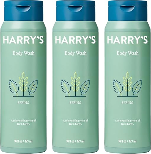 Harry's - Gel de Banho Harry’s para Homens – Primavera, 473 ml (Pacote com 3 unidades)