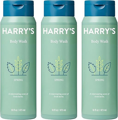 Harry's - Gel de Banho Harry’s para Homens – Primavera, 473 ml (Pacote com 3 unidades)