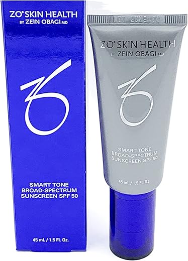 ZO SKIN HEALTH - ZO Skin Health | Protetor Solar Facial Smart Tone com FPS 50 | Protetor Solar de Amplo Espectro FPS 50