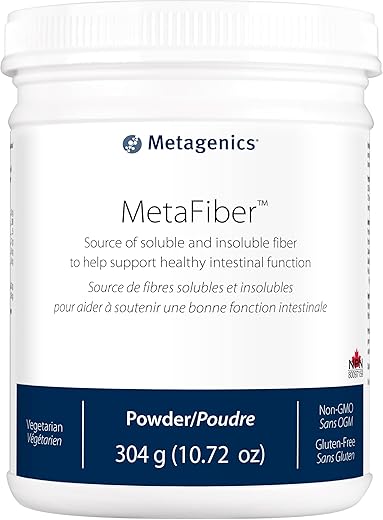MetaFiber – 6g de Fibras Alimentares – Suporte para Regularidade Intestinal - Metagenics