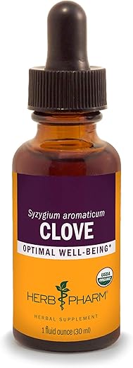Extrato Líquido de Cravo Orgânico Certificado – 30 ml - Herb Pharm