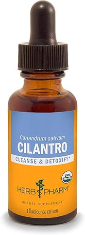 Extrato de Coentro Orgânico Certificado para Apoio à Limpeza e Desintoxicação – 30ml - Herb Pharm