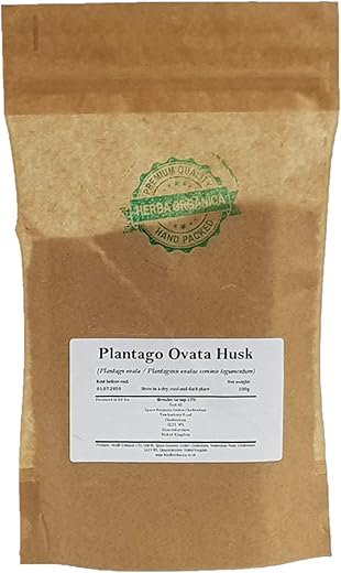Plantago Ovata Husk – Psyllium Loiro, Ispaghul (200g) - Herba Organica