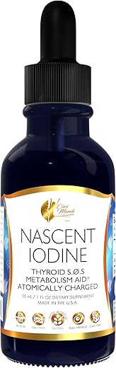 Cocó March N.M.D - Coco March Iodo Nascente Magnetizado Alta Concentração, Tireoide – 100ml