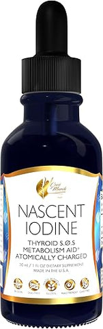 Cocó March N.M.D - Coco March Iodo Nascente Magnetizado Alta Concentração, Tireoide – 100ml