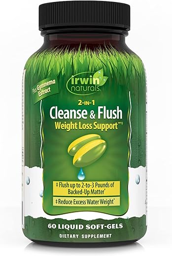 2-em-1 Limpeza e Digestão Saudável – Detox Potente  de Confiança - Irwin Naturals