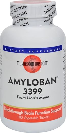 Amyl Oban 3399 – 180 Cápsulas | Potencialize sua saúde com o poder dos cogumelos - Mushroom Wisdom