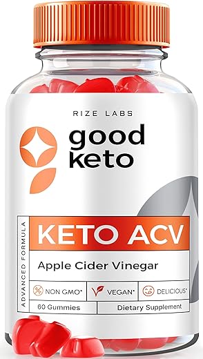 rize labs - Good Keto ACV Gummies – Fórmula Premium para Perda de Peso Avançada com Vinagre de Maçã, 100% Natural e Avaliações GoodKeto (60…)