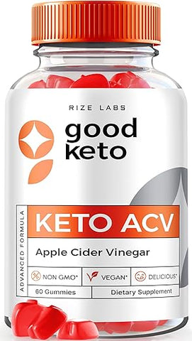 rize labs - Good Keto ACV Gummies – Fórmula Premium para Perda de Peso Avançada com Vinagre de Maçã, 100% Natural e Avaliações GoodKeto (60…)