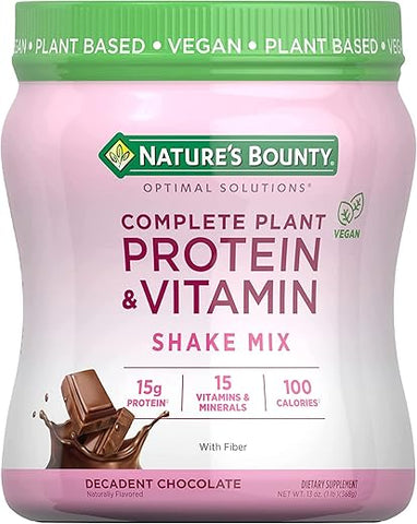 Nature's Bounty - Nature’s Bounty Optimal Solutions – Proteína Vegetal Completa 500g