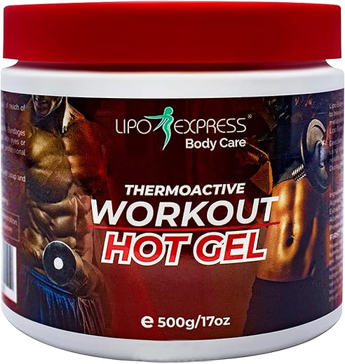 Lipo Express - Gel Redutor de Medidas LipoExpress 500ml – Melhor Gel Termoativo para Potencializar seus Treinos e Emagrecer. Ideal para Relaxamento Muscular e