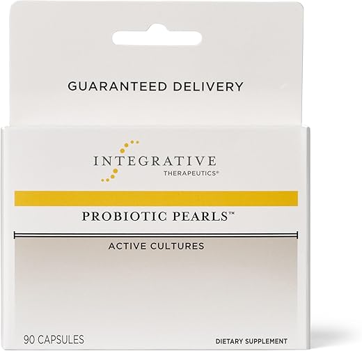 Probiotic Pearls – Saúde Digestiva | 30 cápsulas | 1 bilhão de UFC | Fórmula avançada | Probióticos de alta qualidade - Integrative Therapeutics