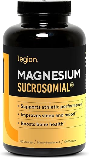 LEGION - Legion Sucrosomial – Suplemento de Magnésio de Alta Absorção para Mulheres – Marca Líder em Suplementos