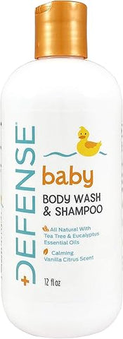 Defense Soap - Shampoo e Sabonete Líquido para Bebês Defense Soap com Óleo de Melaleuca, Óleo de Coco, Eucalipto e Azeite de Oliva – Marca
