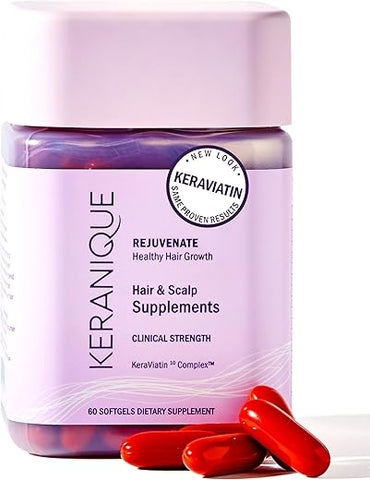 Hair: Tratamento Capilar para Cabelos Saudáveis e Fortes | 100ml - Keranique