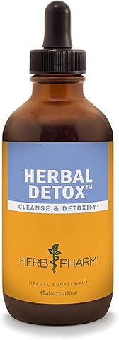 Fórmula Líquida de Desintoxicação Herbal para Limpeza e Detoxificação – 120 ml - Herb Pharm
