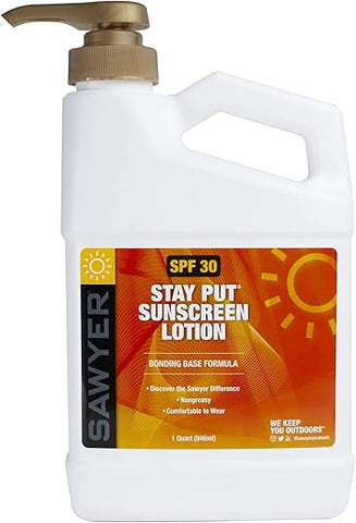 Protetor Solar Sawyer Products SPF 30 Fórmula Stay-Put – 100ml